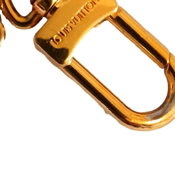 Louis Vuitton Portocre color line bag charm, key ring - Picture 9 of 16